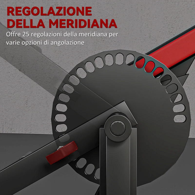 SPORTNOW Panca per Curl Bicipiti con Seduta e Appoggio per Gomiti Regolabili, Supporto per Pesi, Nero