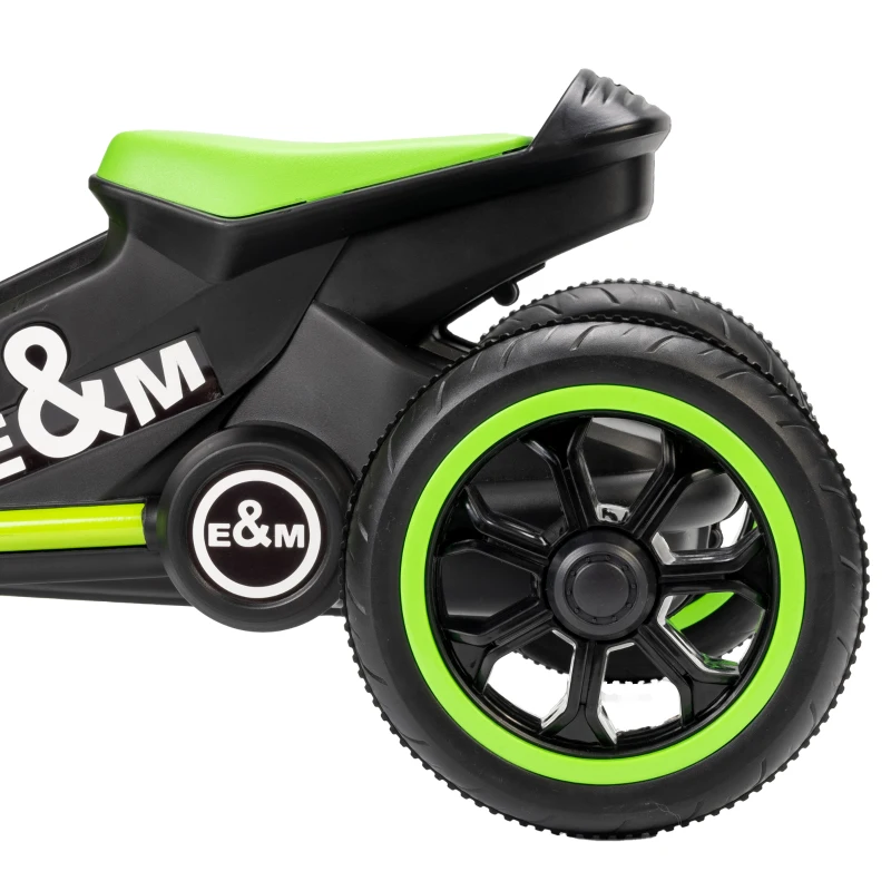 AIYAPLAY Kids Tricycle Baby Trike, Kids Trike with Pedal, 3 Wheel Toddler Balance Bike for Indoor Outdoor Use, Green