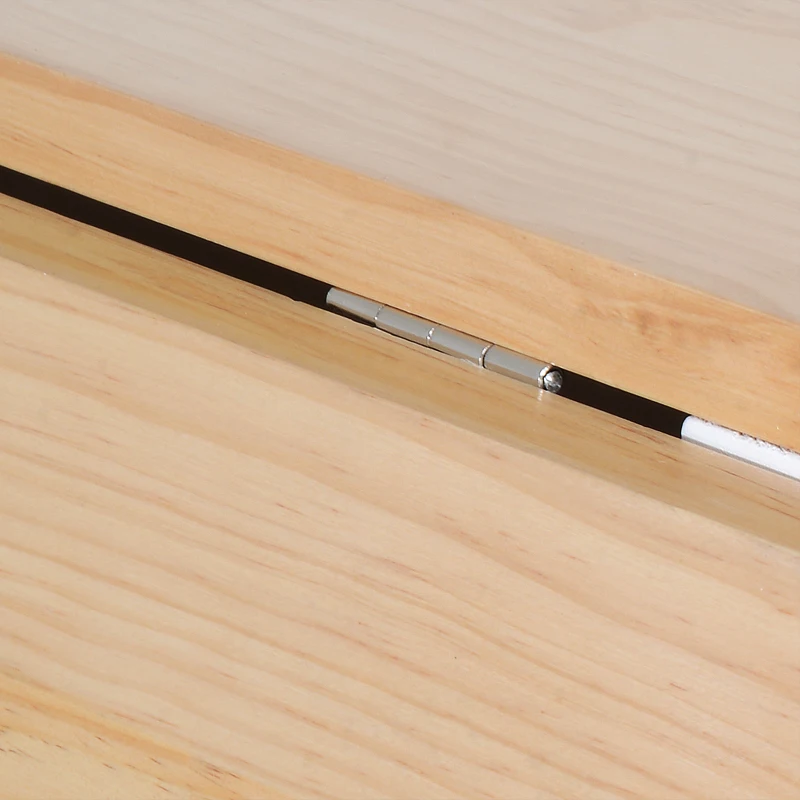 HOMCOM Set 3 Pezzi Tavolo Pieghevole da Cucina e 2 Sgabelli Salvaspazio - Bianco e Legno