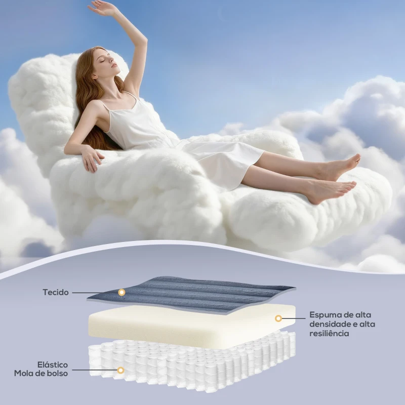 HOMCOM Poltrona Relax Reclinável Manual Estofada em Veludo com Apoio para Pés 73x86x100 cm Azul Escuro