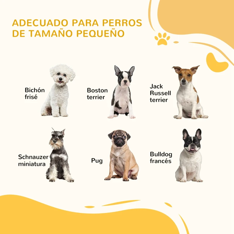 PawHut Barrera de Seguridad Plegable de 3 Paneles 160x76 cm Rejilla de Protección para Perros Pequeños para Puertas Escaleras Pasillos Café Oscuro