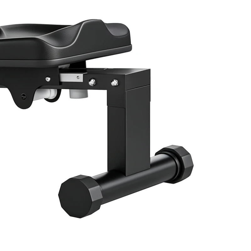SPORTNOW Rameur Musculation d'Appartement Pliable 16 Niveaux, App, Écran LCD, Support de Tablette, 180x50x75cm, Noir