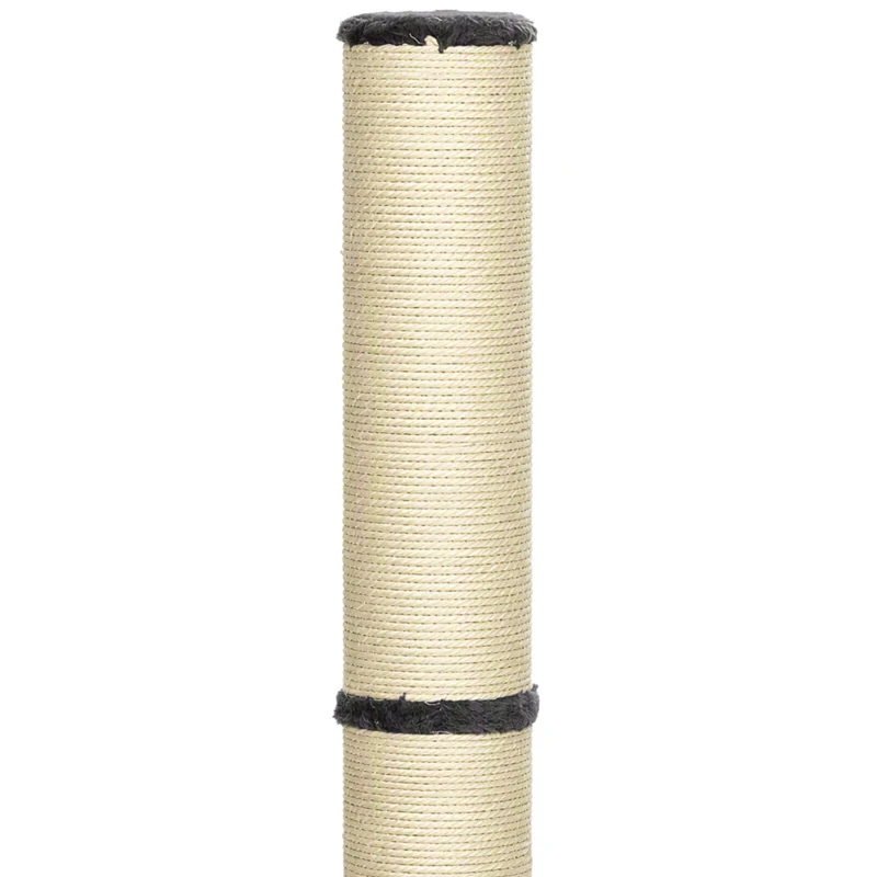 PawHut Cat Scratching Post, 80cm Tall Cat Scratch Post with Sisal Rope, Plush Base, Lightweight Claw Scratcher