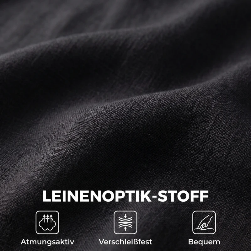 HOMCOM Gaming-Stuhl mit Massage- und beheiztem Lendenkissen, ergonomisch, Leinenoptik, 3D-Armlehnen, Kopfstütze, Schwarz