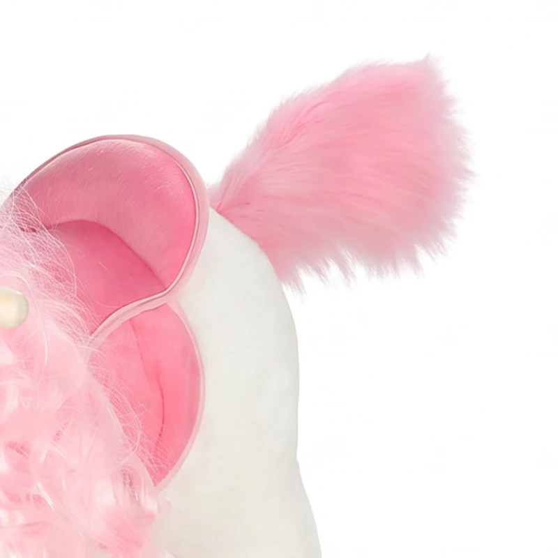 AIYAPLAY Caballito Balancín para Bebés Unicornio Sonidos de Cascos y Relinchos Boca y Cola Móviles 1-3 Años Blanco