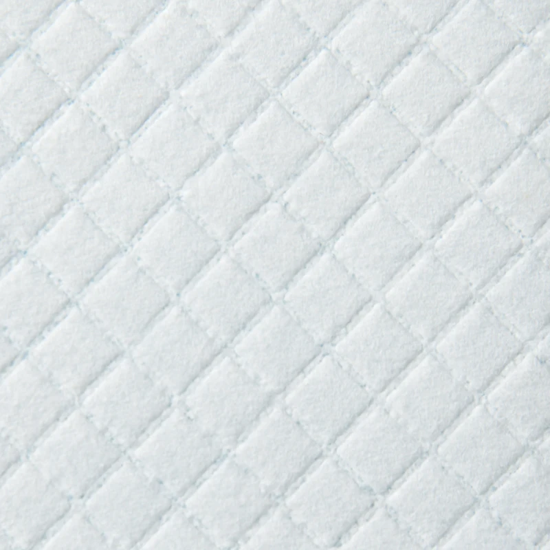 PawHut Set 80 Tappetini Igienici per Cani a 6 Strati in Tessuto non Tessuto, Carta e PE, 60x60 cm, Blu e Bianco