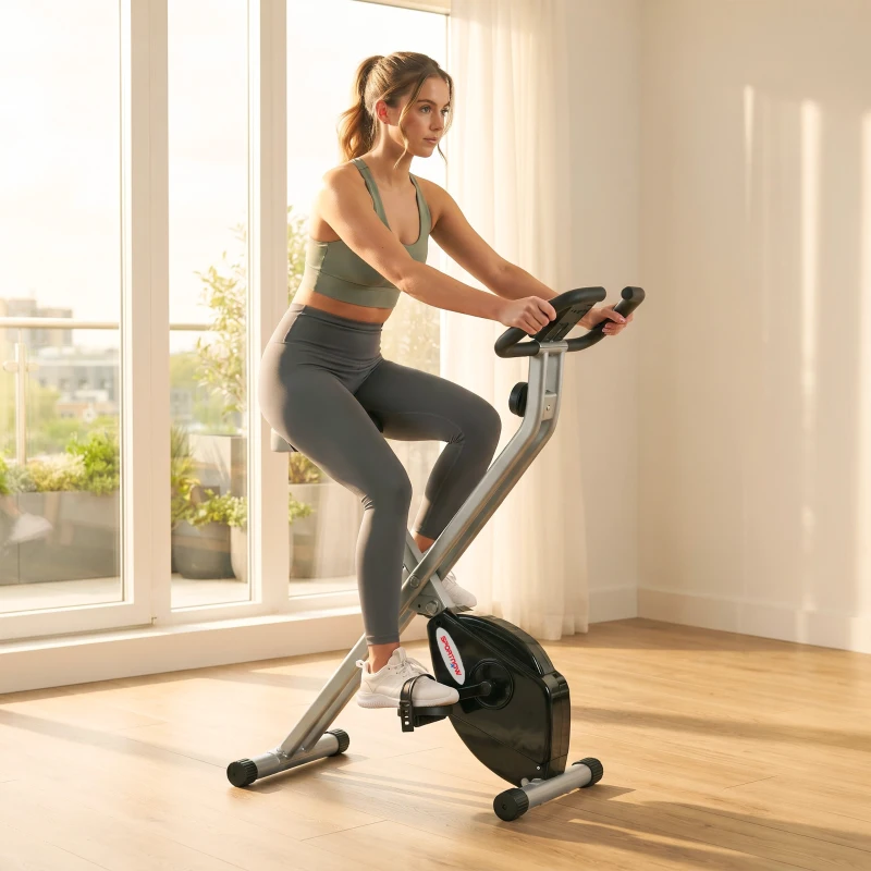 SPORTNOW Bicla 8Niv Magnetic LCD Puls