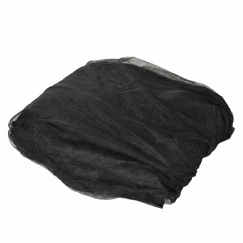 Outsunny, Plasă anti țânțari pentru umbrelă, Pentru Aer Liber, Material tip plasă, Oxford, 300cm x 300cm x 230cm, Negru