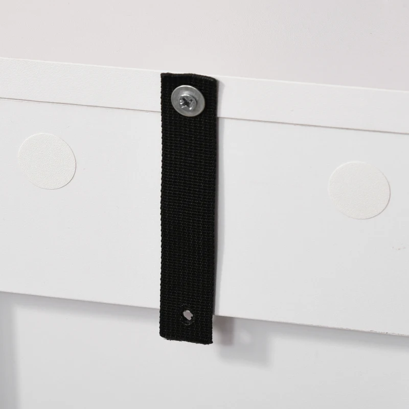 HOMCOM Lot de 2 étagères colonnes armoire de rangement CD-DVD 6 + 6 compartiments 21 x 22,5 x 88,5 cm capacité max. 204 CD blanc