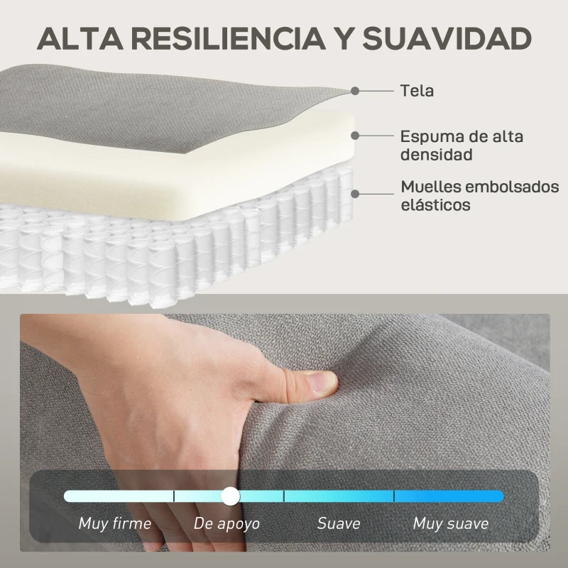 HOMCOM Sillón Relax Reclinable Eléctrico Giratorio y Basculante con Reposapiés Ajustable Mando a Distancia Gris Claro