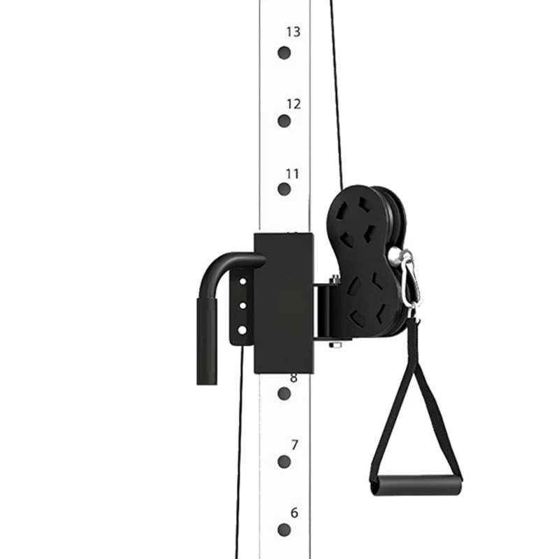 SPORTNOW Home Gym Machine, Multifunctional Gym Equipment with High and Low Pulleys, Pull Up Bar, 15-Position Adjustable Strength Training Workout Station for Full Body Fitness