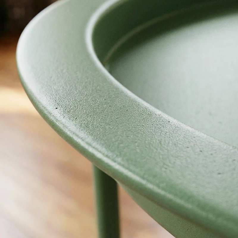 Outsunny Steel Removable Tray Top Garden Table - Green