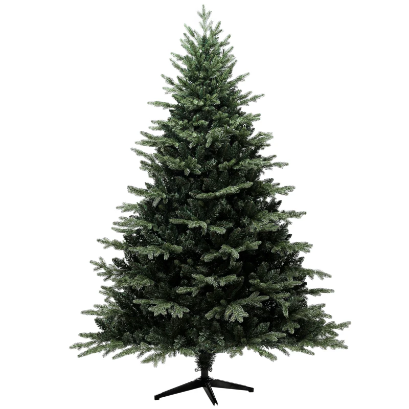 HOMCOM 7ft Artificial Spruce Christmas Tree - Green