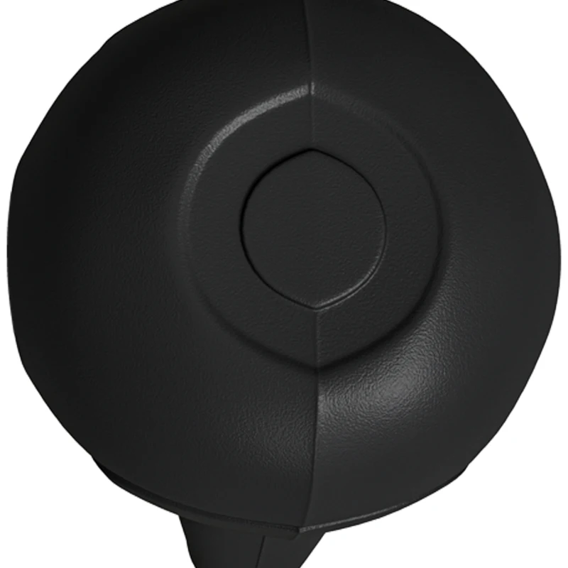 HOMCOM Kettlebell 14 kg, haltère avec poignée ergonomique, haltère à boule, musculation, entraînement, 27 x 21 x 31 cm noir