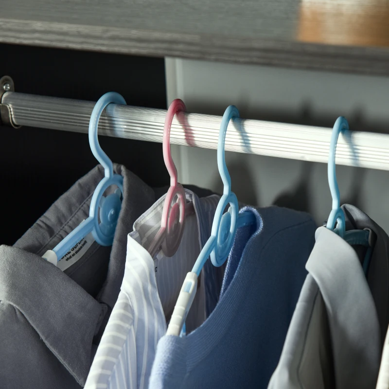 HOMCOM Mobile Appendiabiti con Barra in Alluminio e 2 Ripiani Aperti, in Truciolato, 60x40x128 cm, Nero