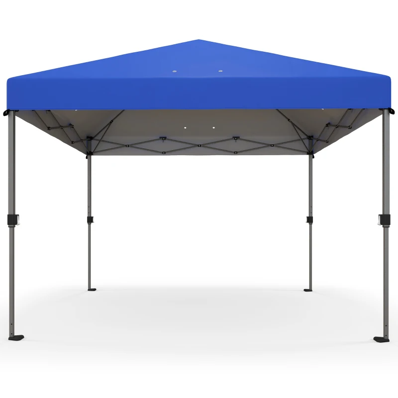 Outsunny 3 x 3m Pop-Up Gazebo, with Accessories - Blue