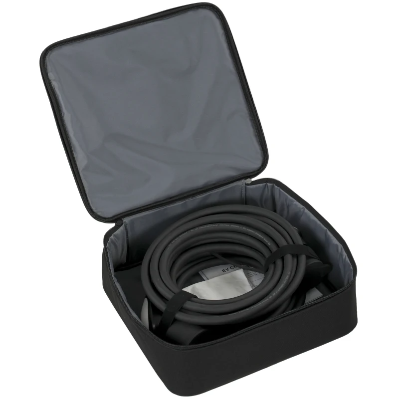 HOMCOM Type 2 EV Charging Cable, 7kW, 32A, Mode 3, 1-Phase, 10m Type 2 to Type 2 EV Extension Cable for EVs, PHEVs