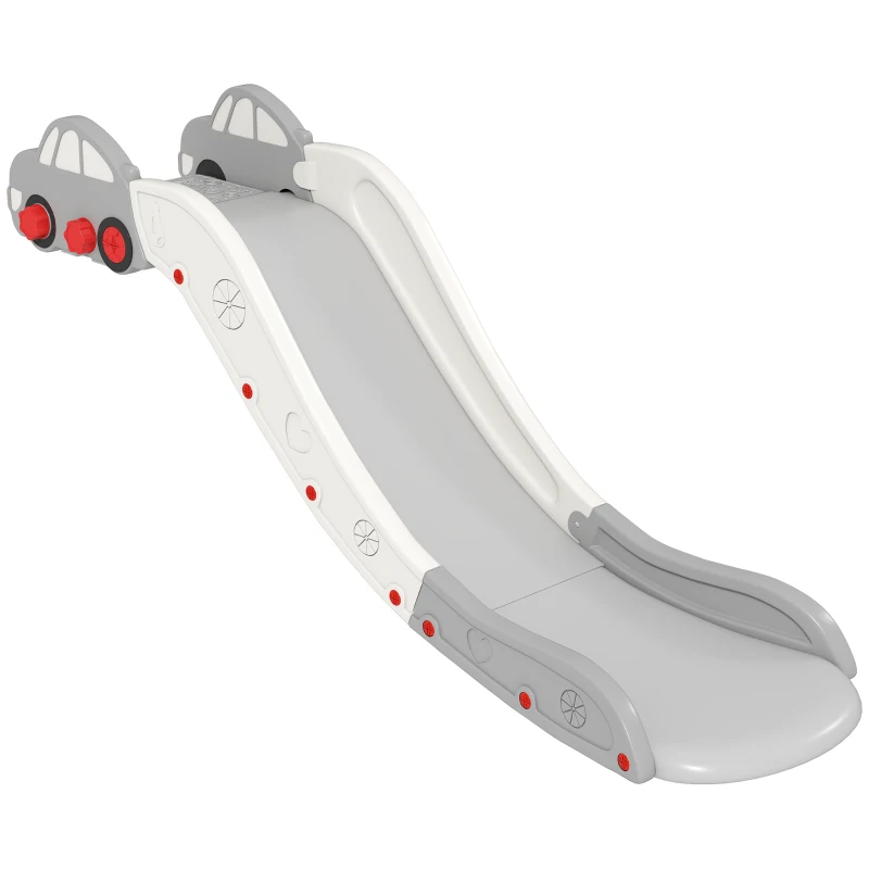 AIYAPLAY Kids Slide for Bed, Sofa, with Extended Length, Easy to assemble and Store, Grey