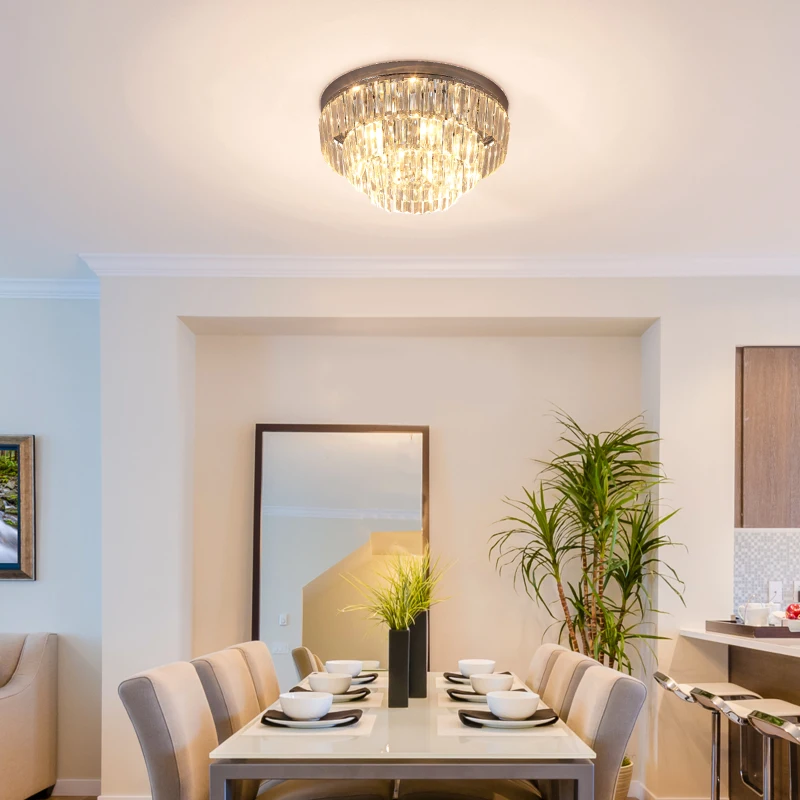 HOMCOM 112 Crystallite Ceiling Chandelier