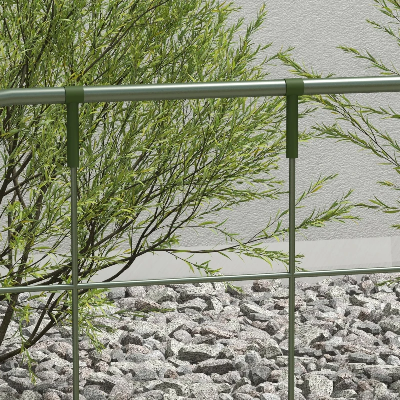 Outsunny 6 Metalen Klimrekken voor Klimplanten, Staal, 40 x 90 cm, Groen