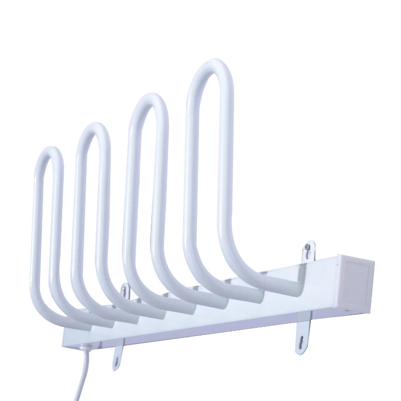 HOMCOM Secador Eléctrico de Zapatos Calentadores de Botas Guantes Estante de Secador para 3 Pares 86x11x23.5cm