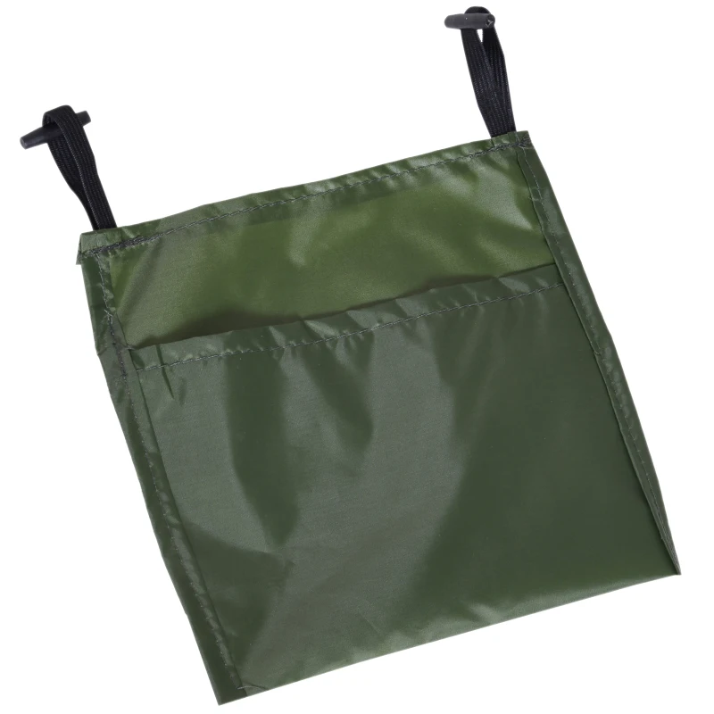 Outsunny Tienda de Ducha Pop Up con Protección UV Techo Impermeable y Asa para Camping Playa 100x100x185 cm Verde