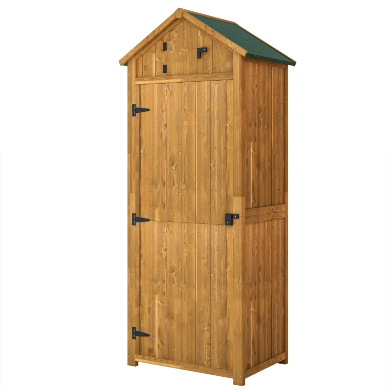 Outsunny tuinkast 77 cm x 54,2 cm x 179 cm(m-10)