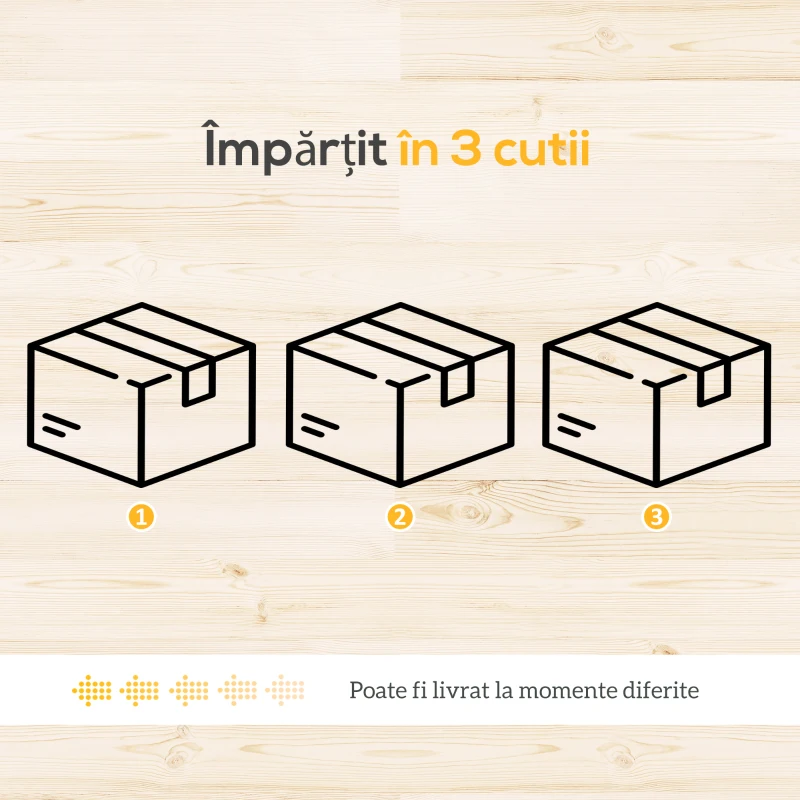 Outsunny Set de Grădină 4 Piese din Ratan PE cu Măsuță de Exterior 90x45x42 cm și 2 Canapele pentru Exterior 63x74 cm, Alb Crem(m-7)
