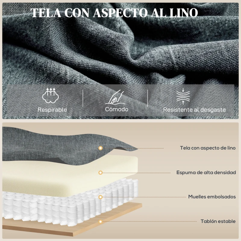 HOMCOM Sillón Relax Reclinable Eléctrico Levanta Personas con Masaje Vibratorio y Calor Control Remoto Gris