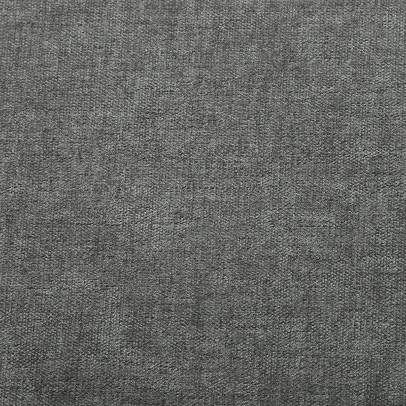 HOMCOM 2 Seater Sofa, Velvet Small Couch with 20cm Thick Padding, Wide and Deep Seat, Grey