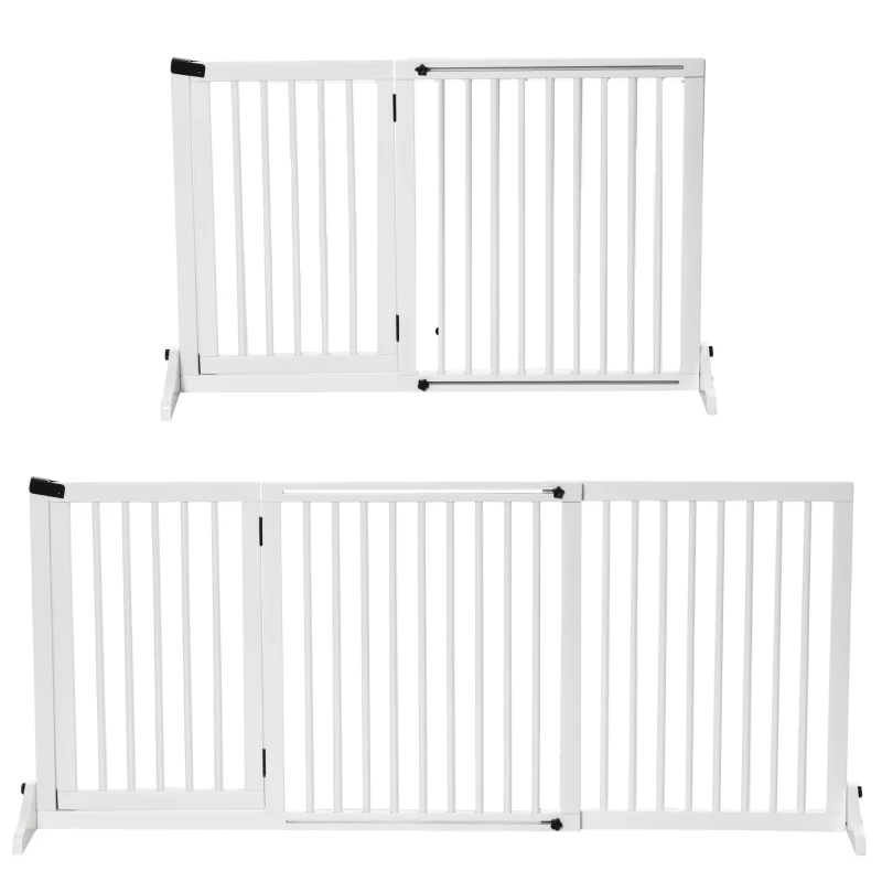PawHut veiligheidshek 113-166cm x 36cm x 71cm