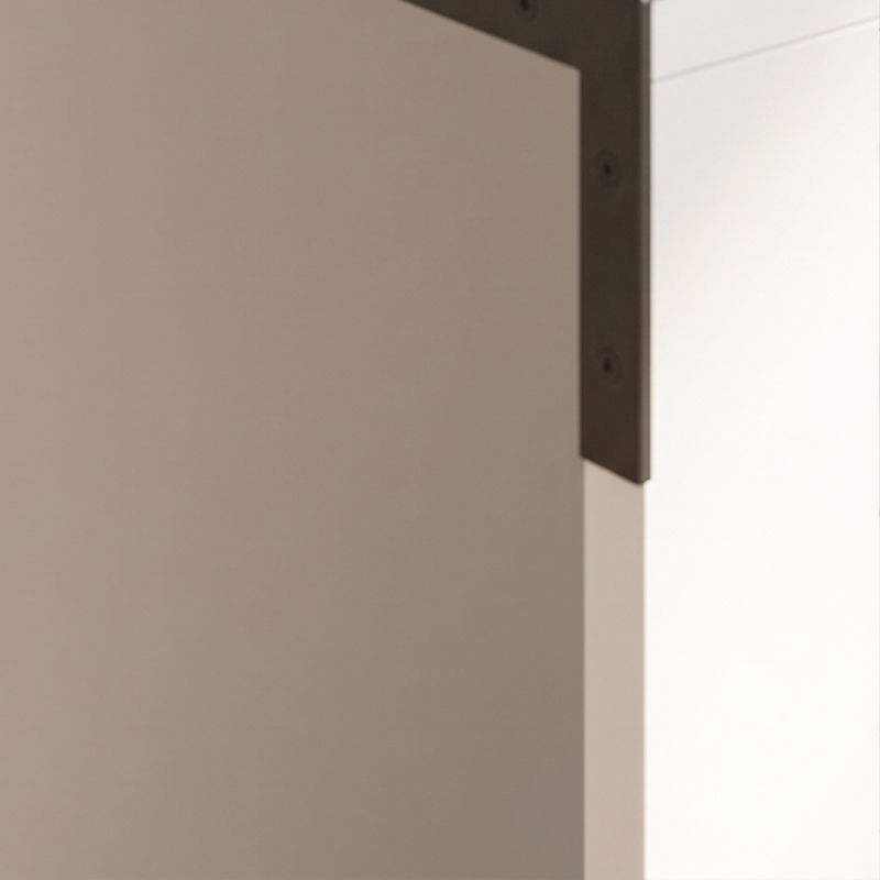 HOMCOM Mobiele archiefkast met 3 open vakken, verrijdbare printerplank met 2 remmen, wit