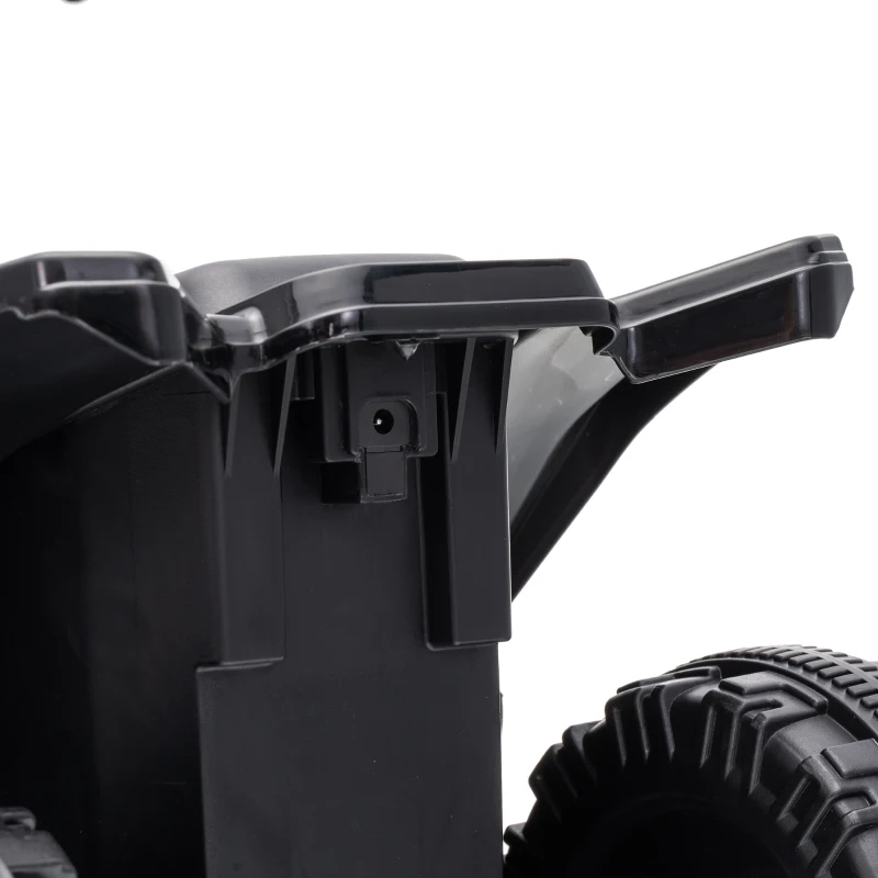 AIYAPLAY Quad Électrique Enfants 6 V, Voiture Électrique Enfants, Batterie au Lithium, Vitesse Max. 2 Km/H, 18 à 48 Mois, Noir
