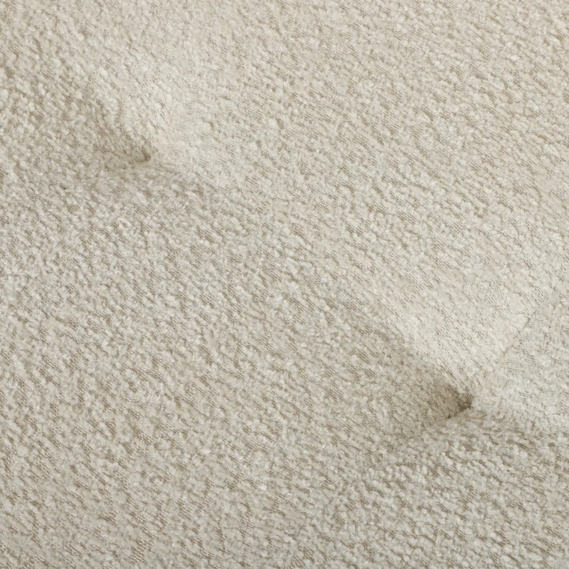 HOMCOM 3-zitsbank 260 cm van chenille, frameloze modulaire bank met extra breed en diep zitvlak en brede armleuningen