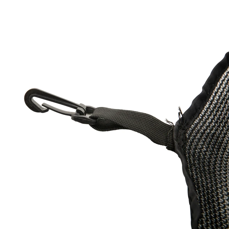 HOMCOM 13ft Trampoline Net Replacement Safety Net Enclosure Net Spare w/ 8 Poles