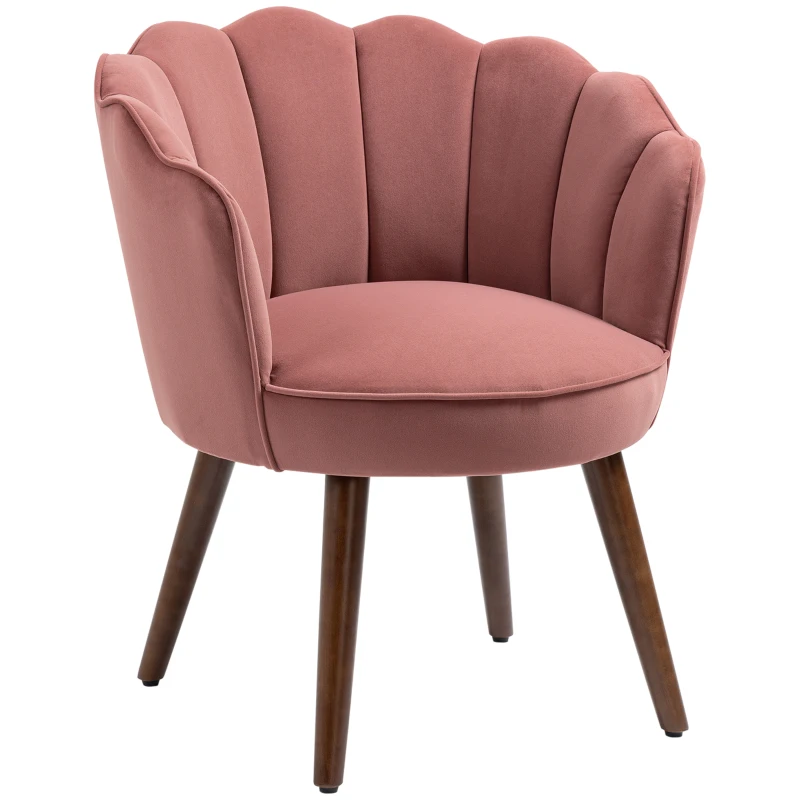 HOMCOM eetkamerstoel keukenstoel fauteuil