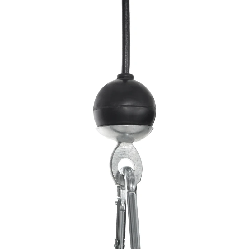 SPORTNOW Sistema de Polea de Cable de Peso para Gimnasio para Tracción LAT Rizo de Bíceps Tríceps Brazo Hombros y Espalda