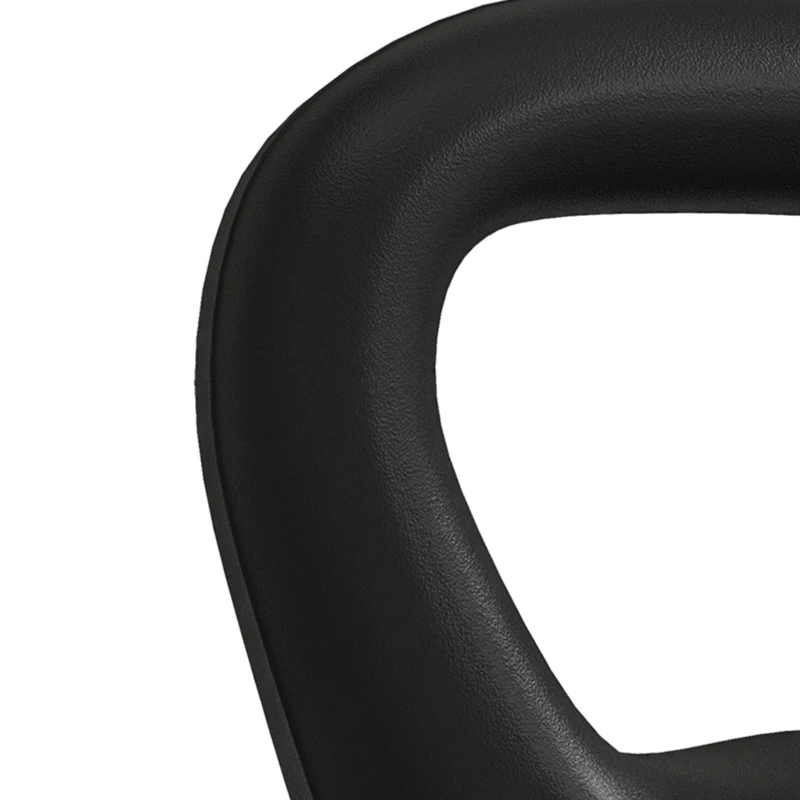 HOMCOM Kettlebell 14 kg met zandvulling voor beginners, zwart