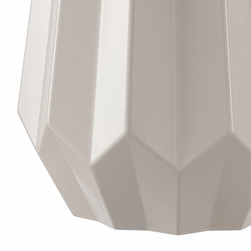 HOMCOM Tafellamp met linnen lampenkap, tuimelschakelaar, nachtlamp / bureaulamp, 22 x 22 x 39 cm, beige