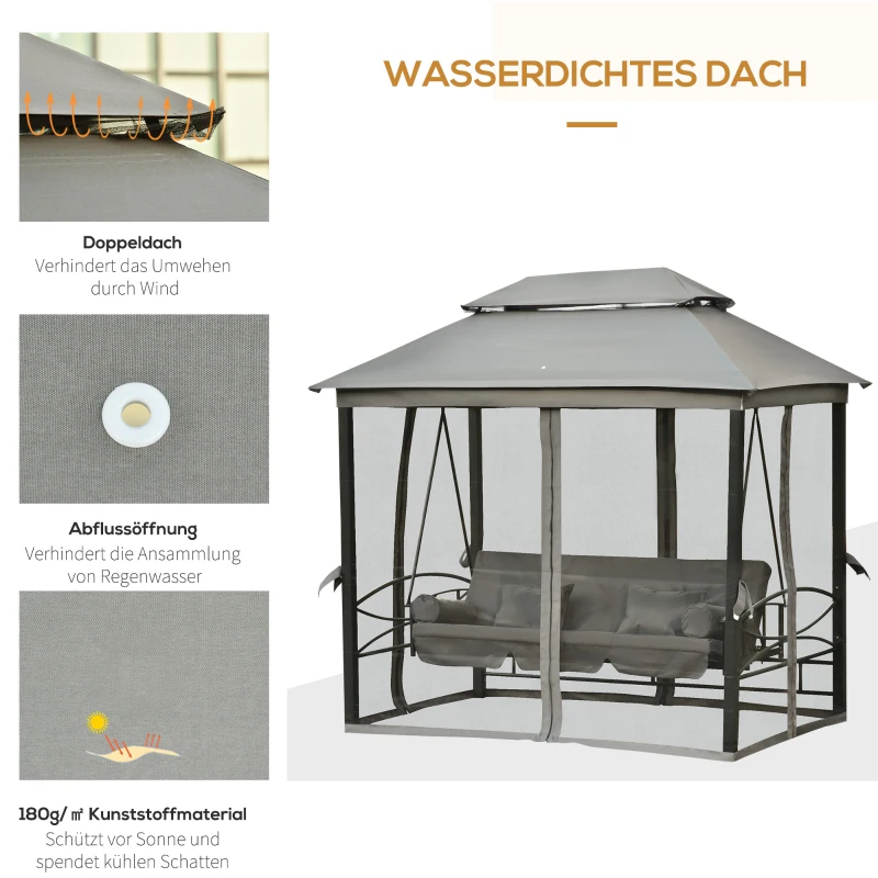 Luxe tuinschommel van Outsunny