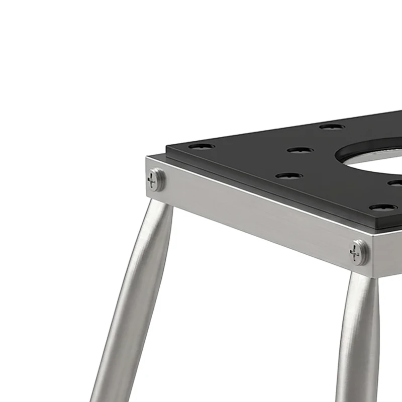 HOMCOM Universele Motorstandaard, Draagvermogen tot 500 kg, Stalen Constructie, Grijs