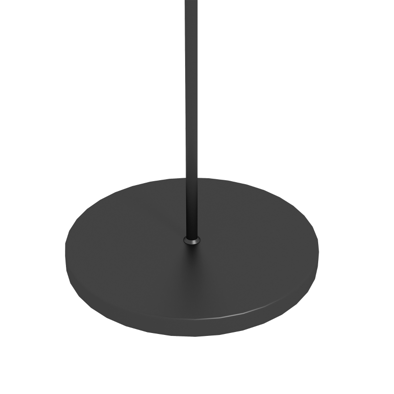 Outsunny Rieten Buitenlamp, Zonne Tuinlamp, Automatische Aan/Uit, LED, Weerbestendig, Metalen Frame, Ø34 x 130cm, Zwart/Geel