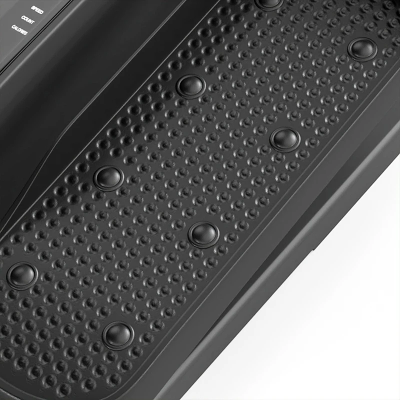 SPORTNOW Mini Ellipsentrainer voor Thuis Onder-Bureau Elektrische Crosstrainer met Afstandsbediening LED-Display 12 Snelheden
