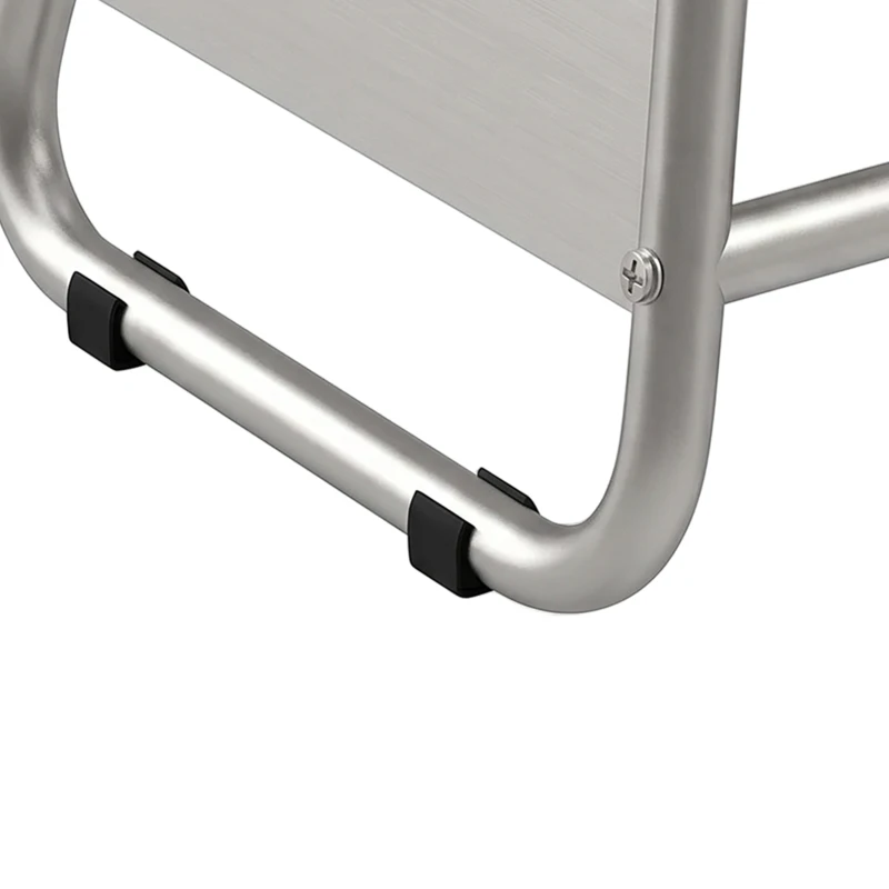 HOMCOM Universele Motorstandaard, Draagvermogen tot 500 kg, Stalen Constructie, Grijs