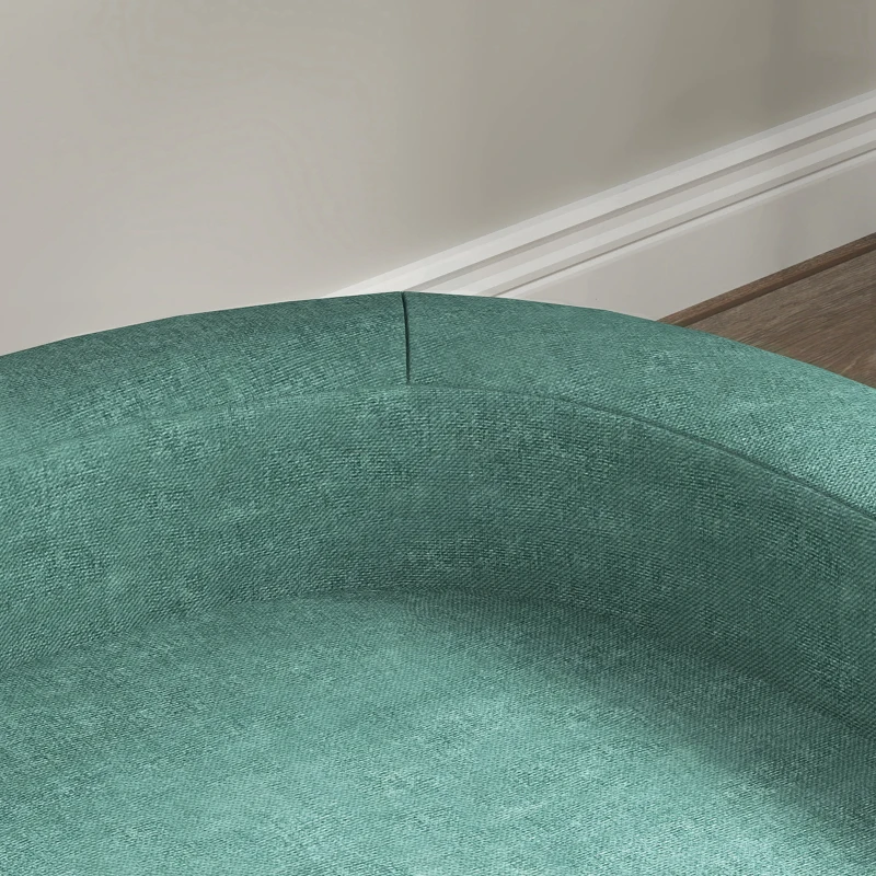 PawHut Hondenbed Hondensofa Huisdiersofa, Eucalyptushout, 98 x 67 x 25 cm, Groen