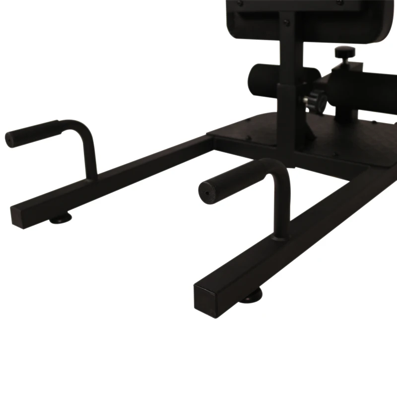 Banc à squat appareil à abdominaux acier noir