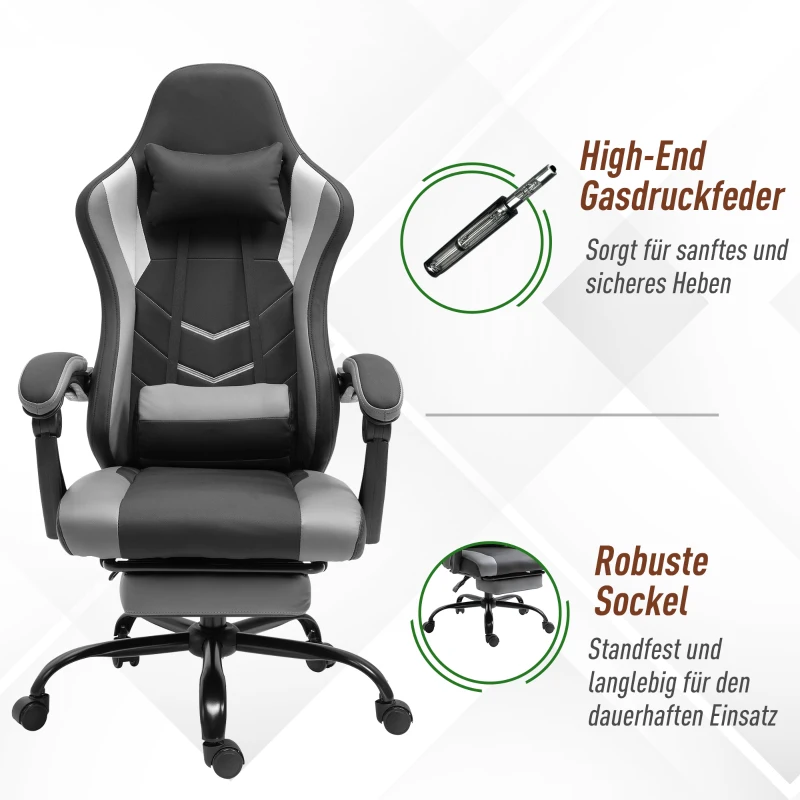 Vinsetto ergonomische bureaustoel en gamingstoel