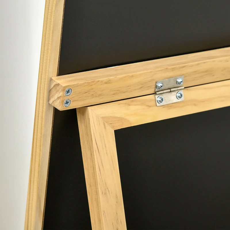 HOMCOM Espelho de Pé de Madeira Espelho de Corpo Inteiro com Suporte para Dormitório Camarim Estilo Moderno 150x46x43cm Madeira