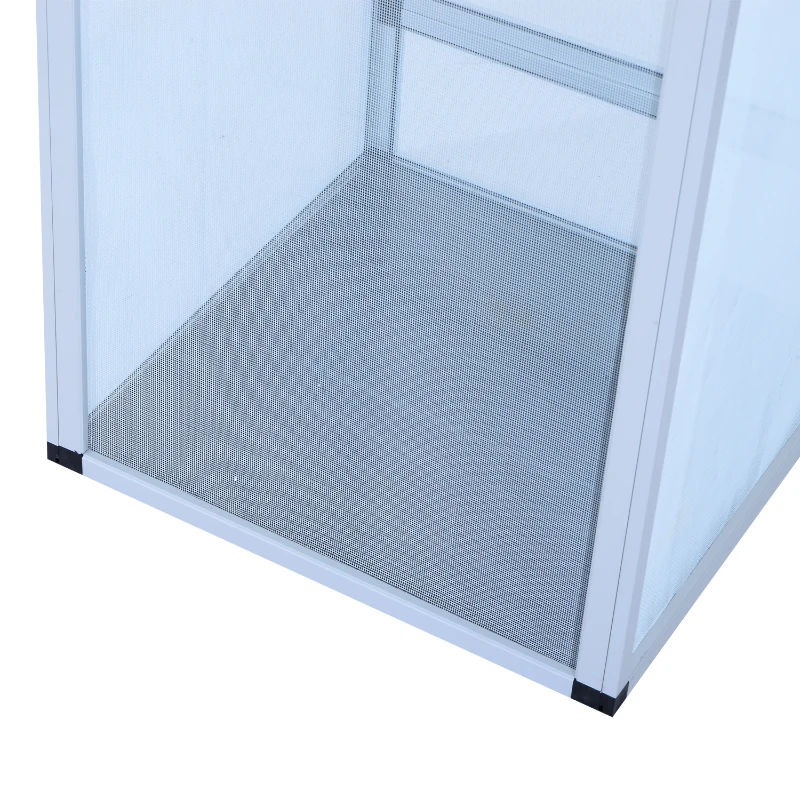PawHut Reptile Tank Cage Aluminum Vivarium Waterproof Pet Breeder Breeding Snake Lizard Turtle Spider Tall Enclosure (Large Size)