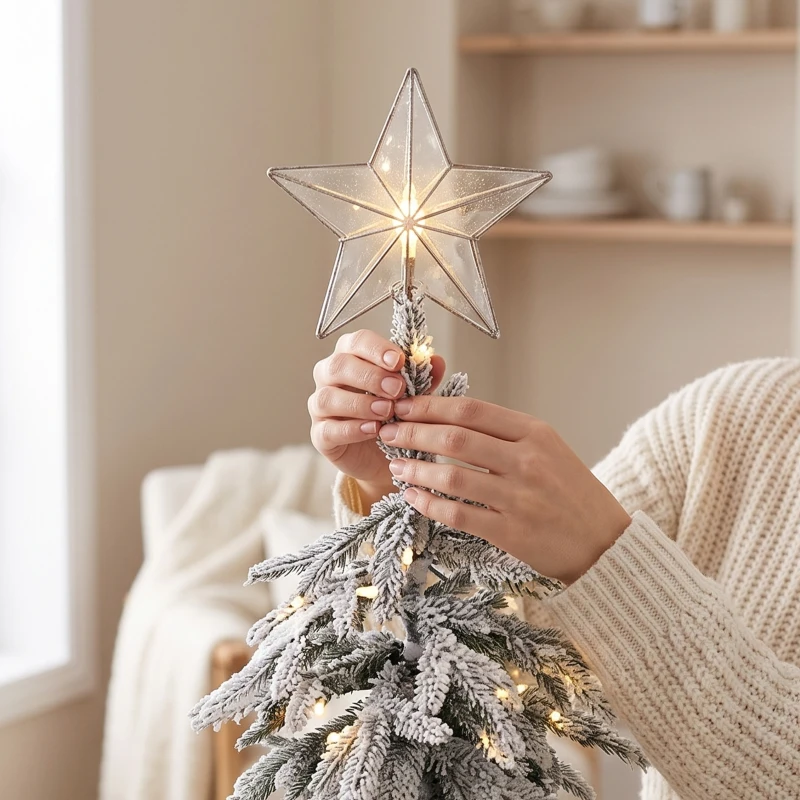 HOMCOM Prelit Flocked Artificial Christmas Tree Set of 3 Snowy Xmas Tree Warm White LED Lights (3FT+4FT+5FT)